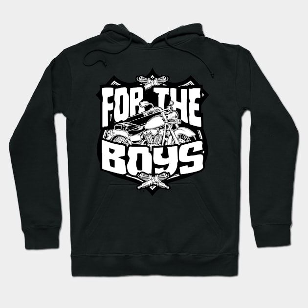 FOR THE BOYS MOTOR CLUB Hoodie by weckywerks